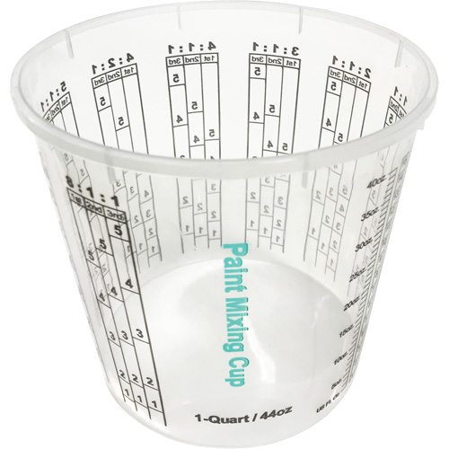 Plastic Paint Mixing Cup, 1.25 Litres Kelford