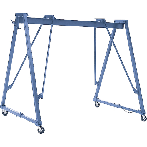 Adjustable Gantry Cranes, 10' L, 4000 lbs. (2 tons) Capacity Kelford