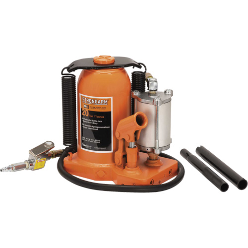 380C Bottle Jack, 20 Ton(s), Air Hydraulic, 20-5/8" Raised Height Kelford