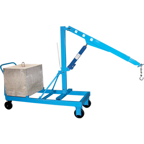 Potences de levage - Fl&egrave;che inverse, Lev&eacute;e 8', 2000 lb (1 tonne), 57" bras, 78" ha Kelford