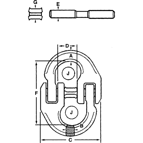 Alloy Connecting Links Kelford