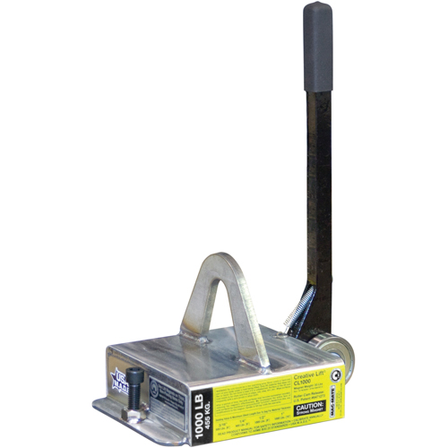 Creative Lift&reg; Magnets, 1000 lbs. (0.5 tons) Holding Cap., 10-3/4" L x 7-1/4" W x 6-3/4" H Kelford