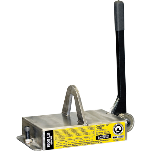 Creative Lift&reg; Magnets, 1500 lbs. (0.75 tons) Holding Cap., 14-3/4" L x 7-1/4" W x 6-3/4" H Kelford