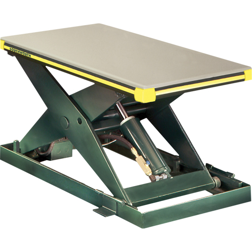 Hydraulic Backsaver Scissor Lift Table, Steel, 48" L x 48" W, 2000 lbs. Capacity Kelford