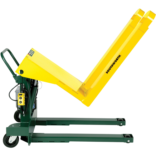 Portable Hydraulic E-Z Reach Tilter, 85° Tilt, 2000 lbs. Capacity, 40" L x 24-1/2" W Kelford