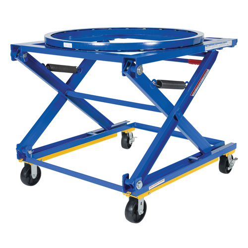 Support de palette ajustable - mobile, 42-1/2" lo x 40" la, Capacit&eacute; 1500 lb Kelford