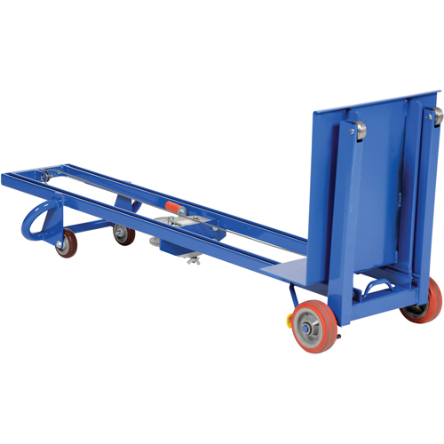 Empileur &agrave; plateforme, M&eacute;canisme Treuil manuel, Capacit&eacute; de 400 lb, Levage max de 58" Kelford