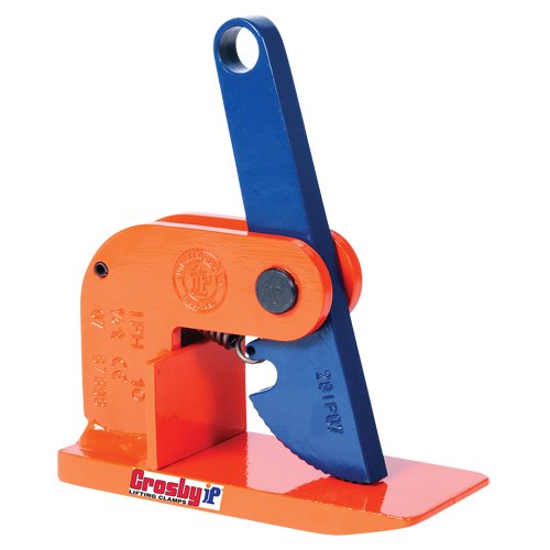 IPH10 Horizontal Lifting Clamp, 1000 lbs. (0.5 tons) Limit, 0" - 3/4" Jaw Kelford