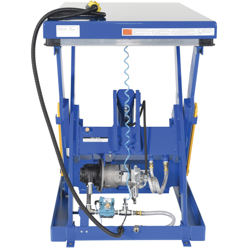 Table &eacute;l&eacute;vatrice &agrave; ciseaux hydraulique, Acier, 60" lo x 30" la, Cap. 3000 lb Kelford