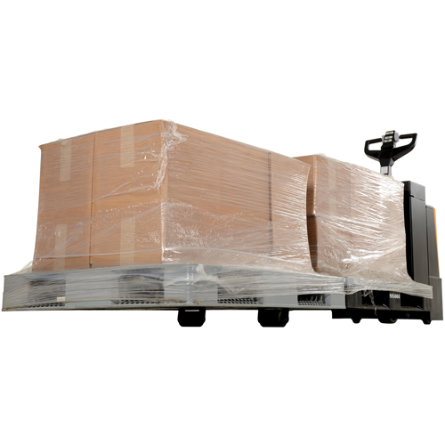 Fully Powered Electric Pallet Truck With  Stand-On Platform, 4500 lbs. Cap., 96" L x 30" W Kelford