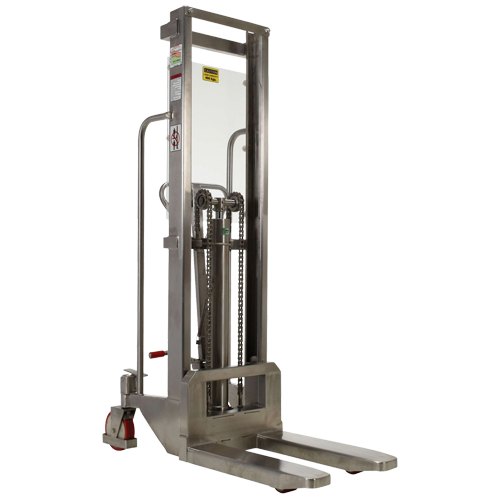 Gerbeur Hefti-Lift, M&eacute;canisme Pompe au pied, Capacit&eacute; de 880 lb, Levage max de 59" Kelford