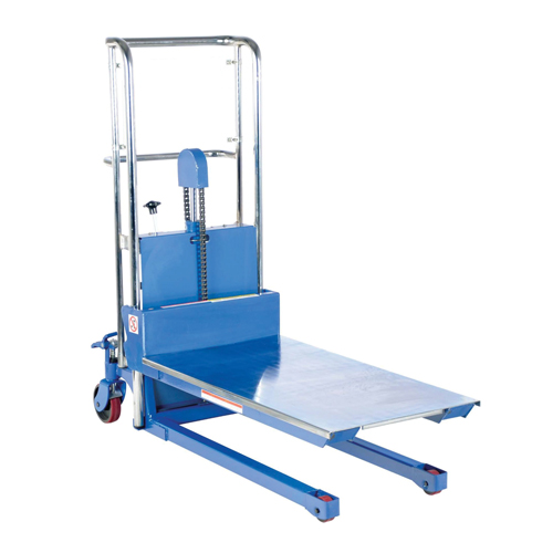 Hefti-Lift Load Stacker, Foot Pump Operated, 400 lbs. Capacity, 44" Max Lift Kelford