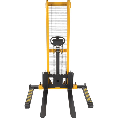 Gerbeur hydraulique manuel, Fonctionnement Pompe manuelle, Capacit&eacute; 2000 lb, Lev&eacute;e max 63" Kelford