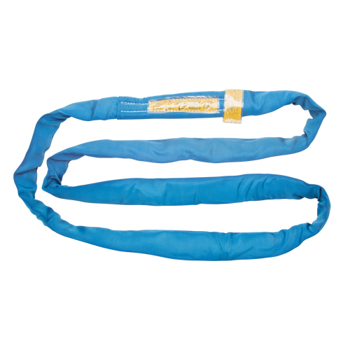 Polyester Round Sling, Blue, 4" W x 16' L, 23000 lbs. Vertical Load Kelford