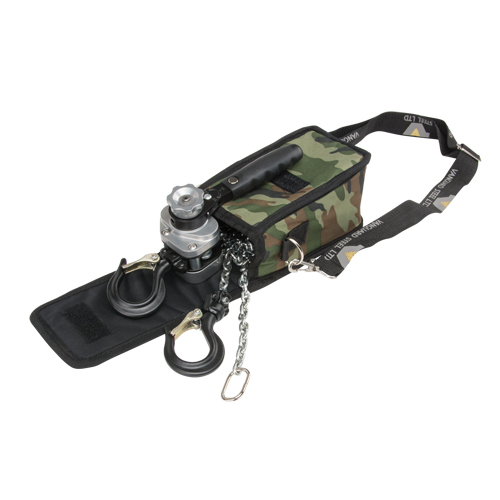 Mini Lever Hoist, 5' Lift, 1100 lbs. (0.55 tons) Capacity, Zinc Plated Chain Kelford
