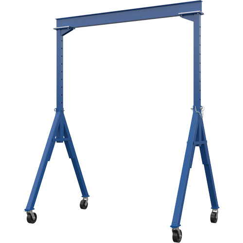 Adjustable Height Gantry Crane, 10' L, 2000 lbs. (1 tons) Capacity Kelford