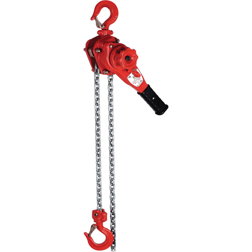 VQ Super Series Lever Hoist, 10' Lift, 2200 lbs. (1.1 tons) Capacity, Grade 100 Alloy Chain Kelford