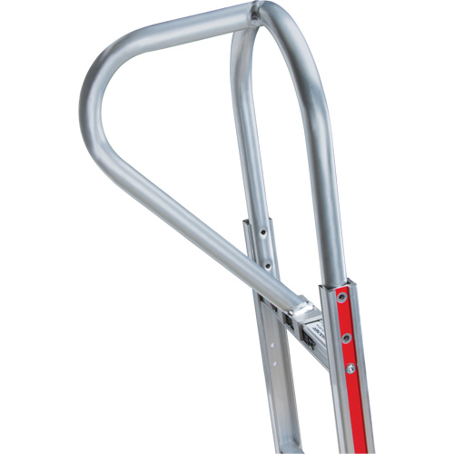 Diable d&eacute;mont&eacute;s , Prise En P, Aluminium, Hauteur de 52", Capacit&eacute; 500 lb Kelford