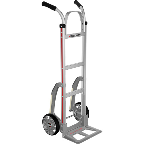 Knocked Down Hand Truck, Dual Handle, Aluminum, 48" Height, 500 lbs. Capacity Kelford