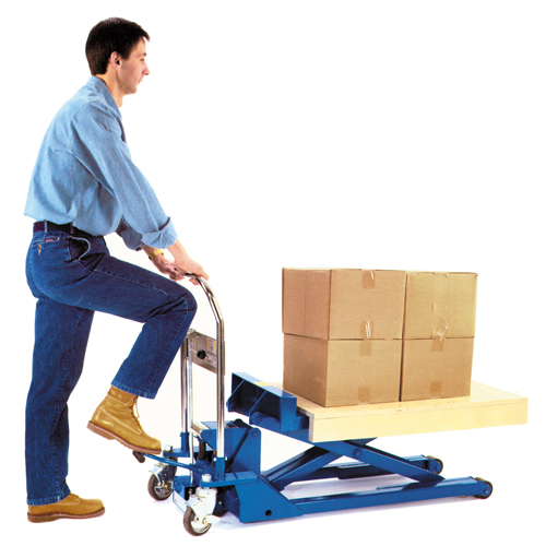 Table &eacute;l&eacute;vatrice surbaiss&eacute;e &agrave; ciseaux Dandy Lift, 37-1/10" lo x 19-7/10" la, Acier, Capacit&eacute; 1100 lb Kelford