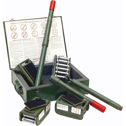 Ensemble de rouleaux pour machine, Capacit&eacute; 3 tonnes Kelford