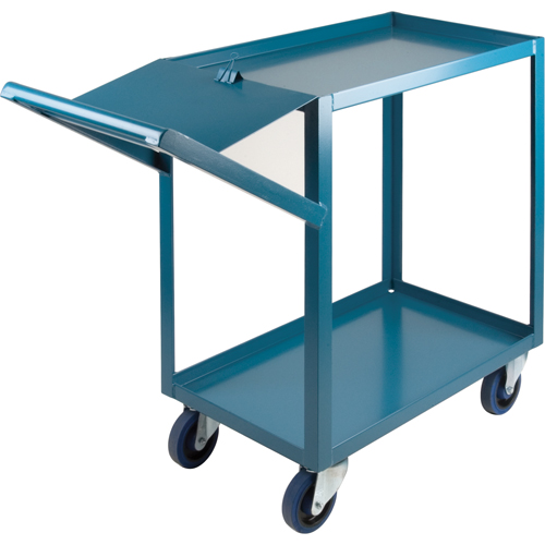 Order Picking Carts, 36" H x 18" W x 46" D, 2 Shelves, 1200 lbs. Capacity Kelford