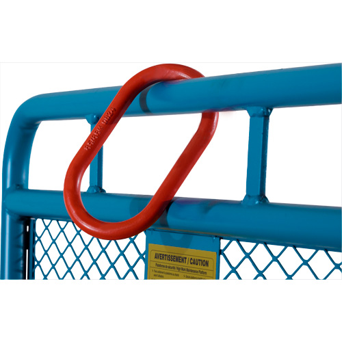 High Work Maintenance Platform, 36" W x 36" D x 72" H, 1000 lbs. Capacity, Steel Kelford
