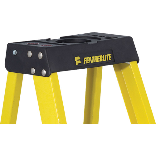 Industrial Heavy-Duty Stepladders (6400 Series), 6', Fibreglass, 300 lbs. Capacity, Type 1A Kelford