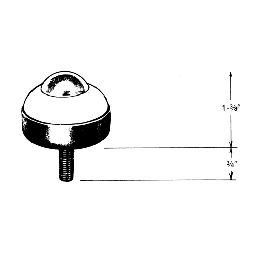 Billes de manutention en acier Kelford