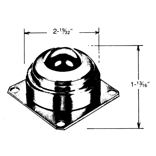 Billes de manutention en acier Kelford