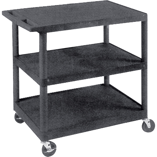 Chariot utilitaire, 3 tiers, 18" x 34" x 24", Capacit&eacute; 400 lb Kelford