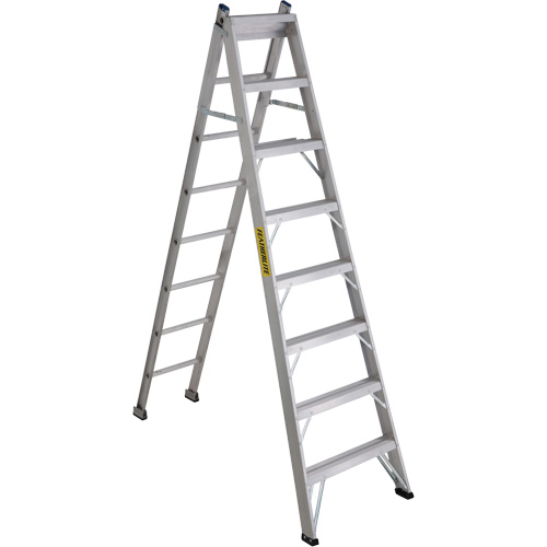 2700 Series Industrial Duty Multi-Way Ladders, 8', Aluminum, 250 lbs. Cap., ANSI 1, CSA 1 Kelford