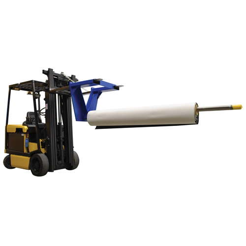 Forklift Carpet Boom, 108-1/2" Length, Fork Mount, 2500 lbs. Capacity Kelford