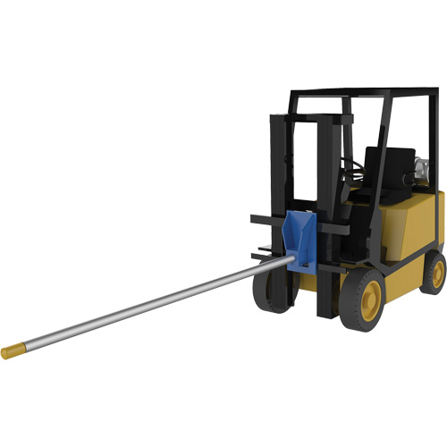 Forklift Carpet Boom, 108-1/2" Length, Carriage Mount, 2500 lbs. Capacity Kelford