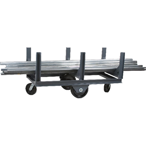 Chariot &agrave; berceaux, 96" lo x 28" la x 29" h, Capacit&eacute; de 4000 lb, Roue Ph&eacute;nolique Kelford