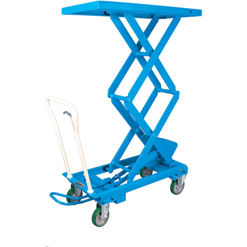 Scissor Lift Tables, 20-1/2" L x 39-3/4" W, Steel, 660 lbs. Capacity Kelford