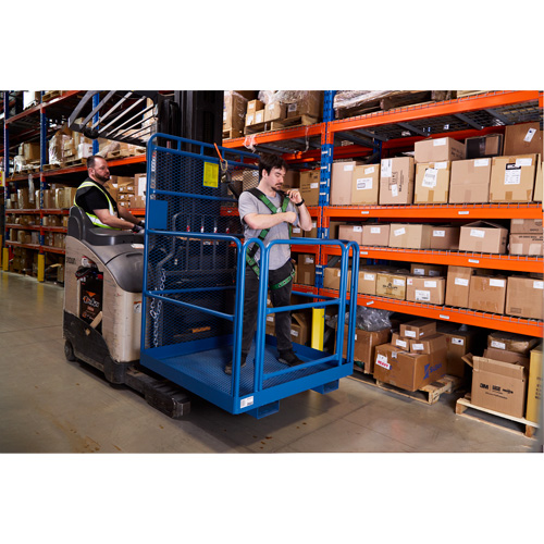 High Work Maintenance Platform, 48" W x 48" D x 72" H, 1000 lbs. Capacity, Steel Kelford
