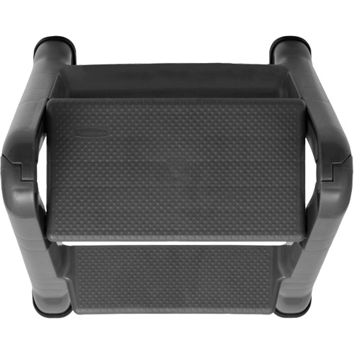 Folding Step Stool, 2 Steps, 19-1/2" x 20-1/2" x 22-3/4" High Kelford