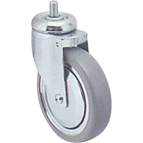 Zinc Plated Caster, Swivel, 3" (76 mm) Dia., 180 lbs. (82 kg.) Capacity Kelford