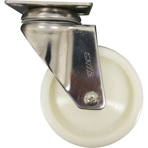 Roulette, Pivotant, 4" (101,6 mm), Nylon, 200 lb (91 kg) Kelford