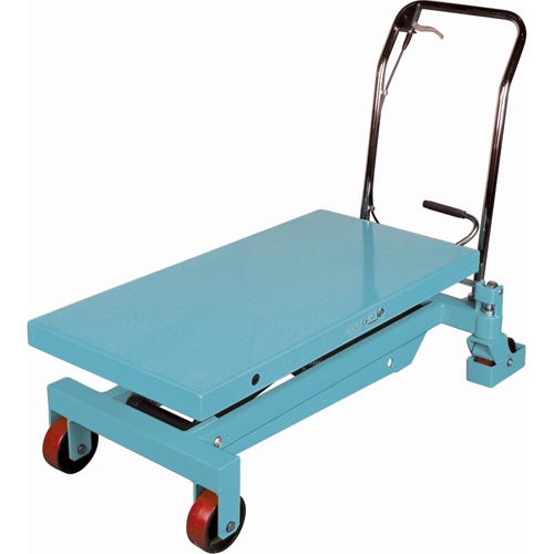 Heavy-Duty Hydraulic Scissor Lift Table, 40" L x 20-1/8" W, Steel, 2200 lbs. Capacity Kelford