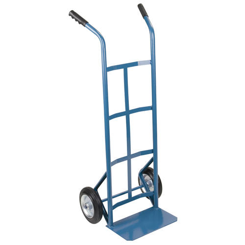 All-Welded Hand Truck, Dual Handle, Steel, 48" Height, 600 lbs. Capacity Kelford