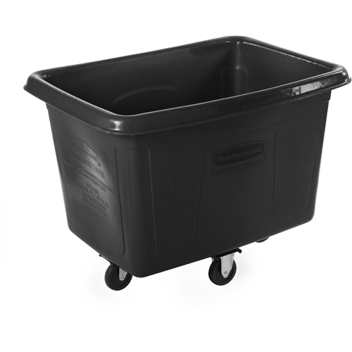 Bulk Cube Truck, Polyethylene, 44-1/16" L x 31" W x 32-1/2" H, 14 cu.ft. Volume, 500 lbs. Capacity Kelford