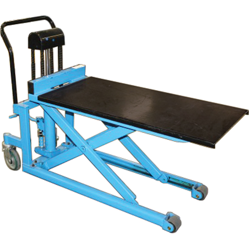 Chariots/tables hydrauliques pour palettes - Tables en option Kelford