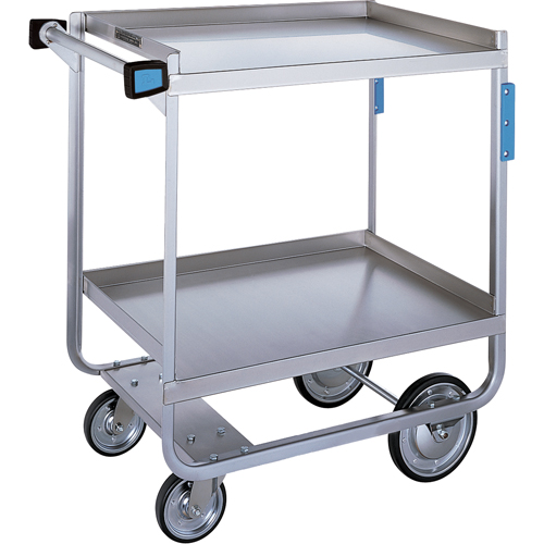 Chariots robustes &agrave; ch&acirc;ssis en U, 2 Tiers, 19-3/8" la x 34-1/2" h x 32-5/8" p, Capacit&eacute; 700 lb Kelford