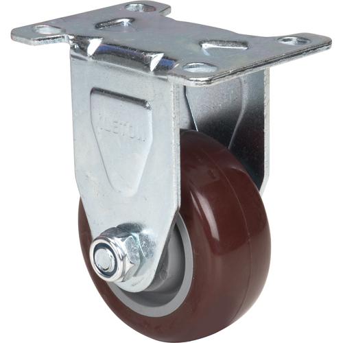 Roulette, Fixe, 3" (76 mm), Polyur&eacute;thane, 230 lb (104 kg) Kelford