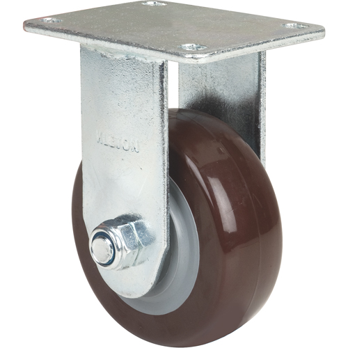 Caster, Rigid, 4" (101.6 mm), Polyurethane, 440 lbs. (199.58 kg.) Kelford