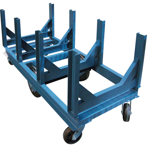 Bar Cradle Truck, 60" L x 28" W x 29" H, 5000 lbs. Capacity, Phenolic Wheels Kelford