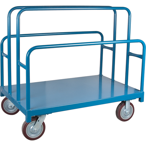 Chariots porte-panneaux robuste, 48" x 30" x 45", Capacit&eacute; 2500 lb Kelford