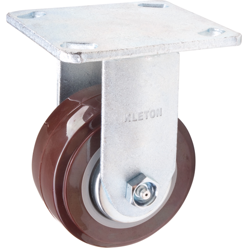 Roulette, Fixe, 4" (101,6 mm), Polyur&eacute;thane,  Kelford
